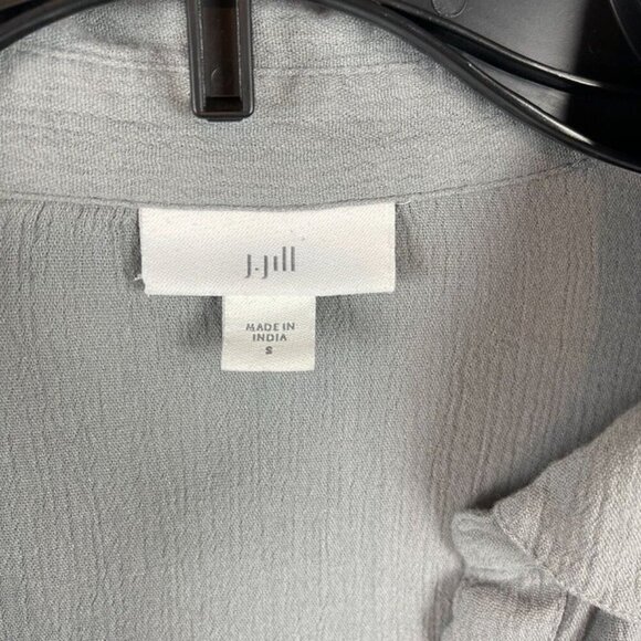 J.Jill Women Long Sleeve Button-Down Shirt Size S - Picture 3 of 6